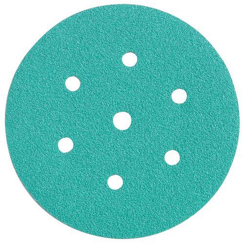Schuurschijf Green Ø150mm - 15 gaten P60 Rodac Schuurschijf Green Ø150mm - 15 gaten P60 Rodac