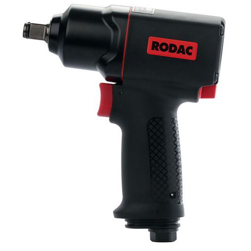 Slagmoersleutel 1/2 inch compact met Twin Hammer mechanisme Rodac Slagmoersleutel 1/2 inch compact met Twin Hammer mechanisme Rodac