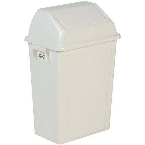 Collecteur et support mural avec couvercle à clapet - 20L - Probbax Collecteur et support mural avec couvercle à clapet - 20L - Probbax