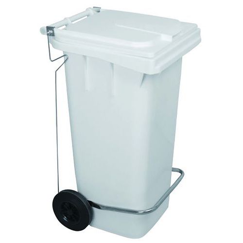 Verrijdbare container met pedaal EN840 - 120 l - Probbax Verrijdbare container met pedaal EN840 - 120 l - Probbax