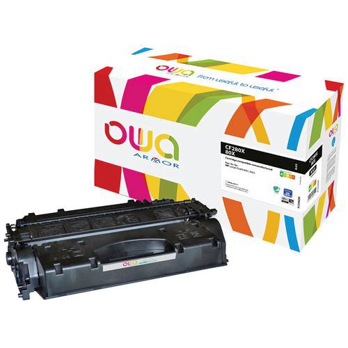 Toner reconditionné HP 80X Black - OWA Toner reconditionné HP 80X Black - OWA