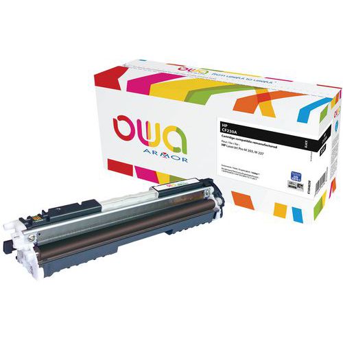 Toner refurbished HP CF230A Zwart - OWA Toner refurbished HP CF230A Zwart - OWA