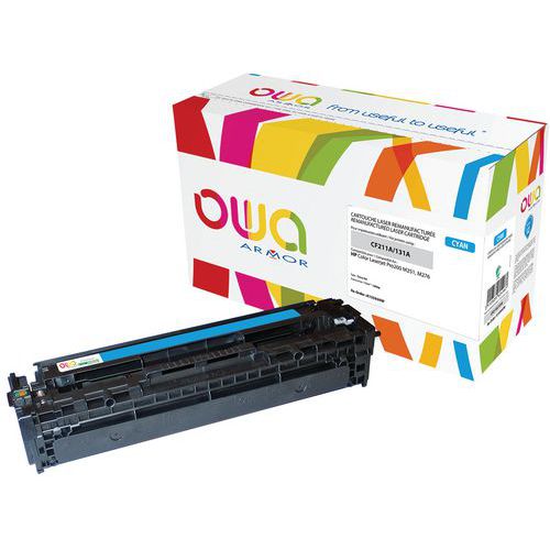 Toner refurbished HP 131A Cyaan - OWA Toner refurbished HP 131A Cyaan - OWA