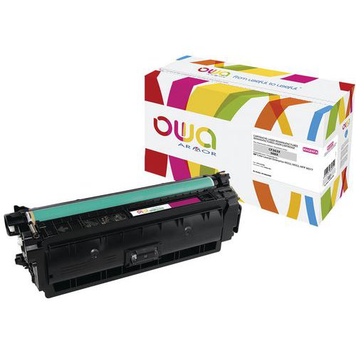 Toner refurbished HP 508X Magenta - OWA Toner refurbished HP 508X Magenta - OWA