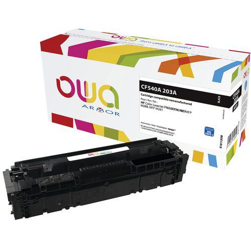 Toner refurbished HP 203A Zwart - OWA Toner refurbished HP 203A Zwart - OWA
