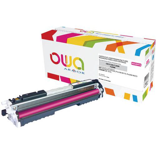 Toner refurbished HP 126A Magenta - OWA Toner refurbished HP 126A Magenta - OWA