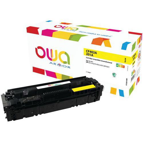 Toner refurbished HP 201A Geel - OWA Toner refurbished HP 201A Geel - OWA