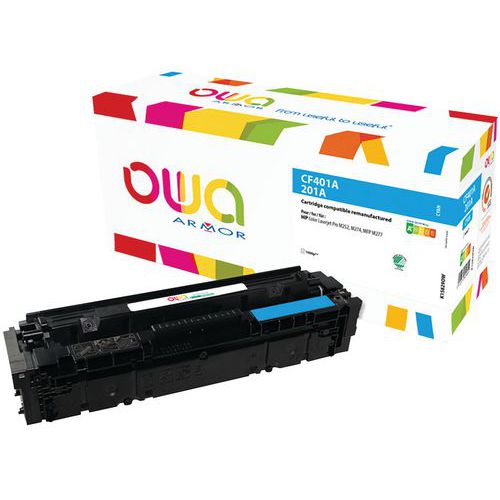 Toner refurbished HP 201A Cyaan - OWA Toner refurbished HP 201A Cyaan - OWA