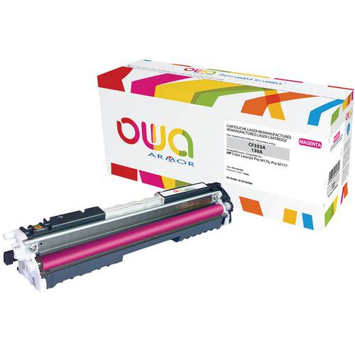 Toner refurbished HP 130A Magenta - OWA Toner refurbished HP 130A Magenta - OWA