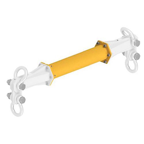 Koppelstuk voor modulaire hijsbalk 6 t - Lengte 100 tot 1500 mm - Huchez