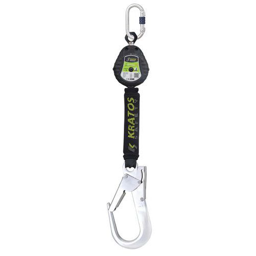 Valbeveiliging met automatische terugstelling in band 2 m Olympe S2 - Kratos Safety Valbeveiliging met automatische terugstelling in band 2 m Olympe S2 - Kratos Safety
