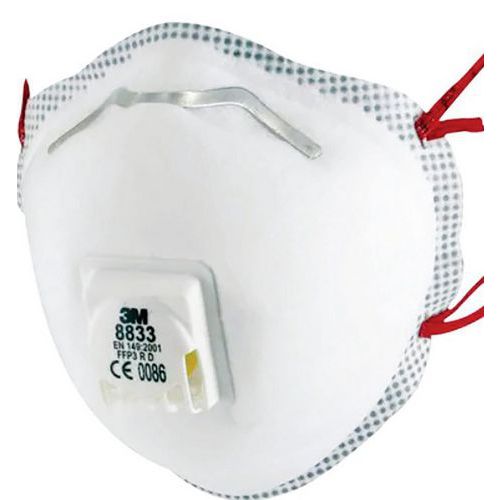 Demi-masque coque à usage unique série 8000 - FFP3 Demi-masque coque à usage unique série 8000 - FFP3