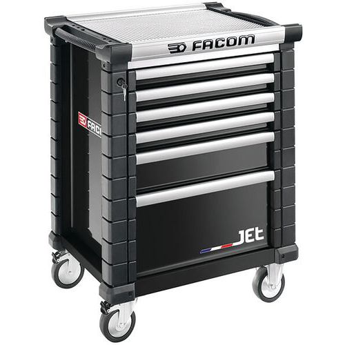 Gereedschapswagen JETM3 6 laden - Facom