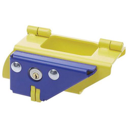 Wielklem voor aanhangwagen met hangslot - Mottez Wielklem voor aanhangwagen met hangslot - Mottez
