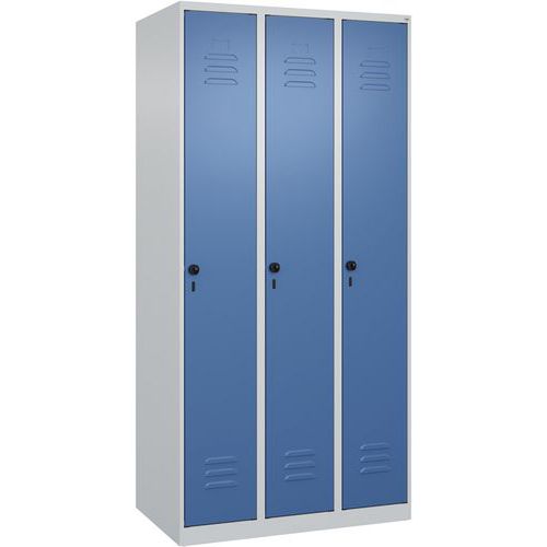 Garderobekast Classic Plus, 3 Vaks, Breedte 300 Mm - Cp