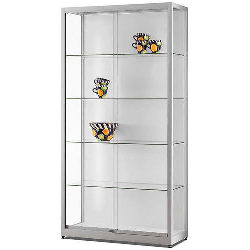 Vitrinekast 1000 x 400 x 1972 mm - Manutan Expert Vitrinekast 1000 x 400 x 1972 mm - Manutan Expert