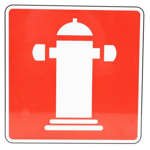 Bord Verzinkbare paal, aluminium, 350 mm - Manutan Expert