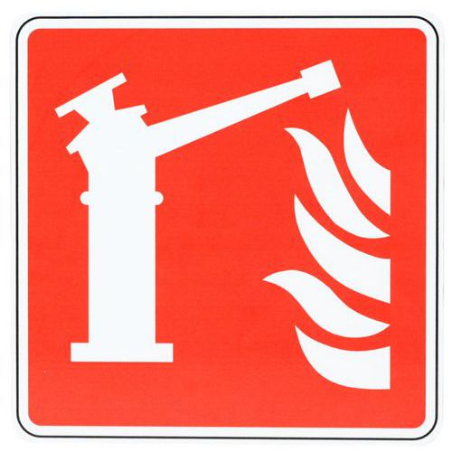 Panneau - Borne incendie/lance incendie aluminium - Manutan Expert Panneau - Borne incendie/lance incendie aluminium - Manutan Expert