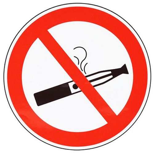 Verbodsbord Verboden te vapen, zelfklevend - Manutan Expert