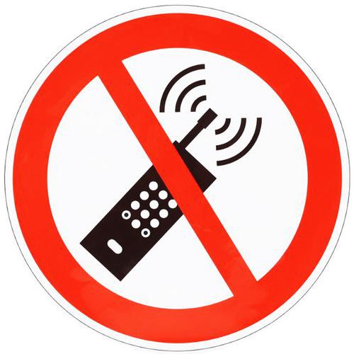 Bord Mobiele telefoon uitschakelen, zelfklevend - Manutan Expert Bord Mobiele telefoon uitschakelen, zelfklevend - Manutan Expert