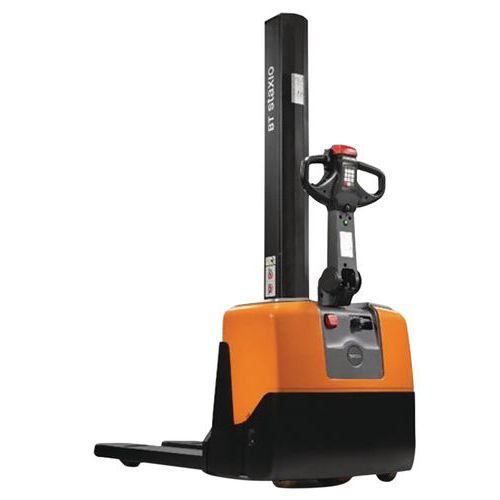 Elektrische stapelaar enkele mast HWE100 - Hefvermogen 1000 kg Elektrische stapelaar enkele mast HWE100 - Hefvermogen 1000 kg