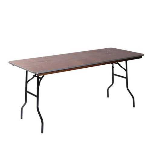Buffettafel Hout Inklapbaar, Rechthoekig - Veba