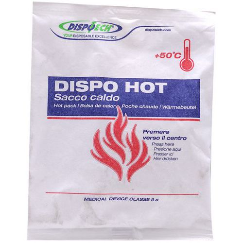 Poche de chaud instantané à usage unique