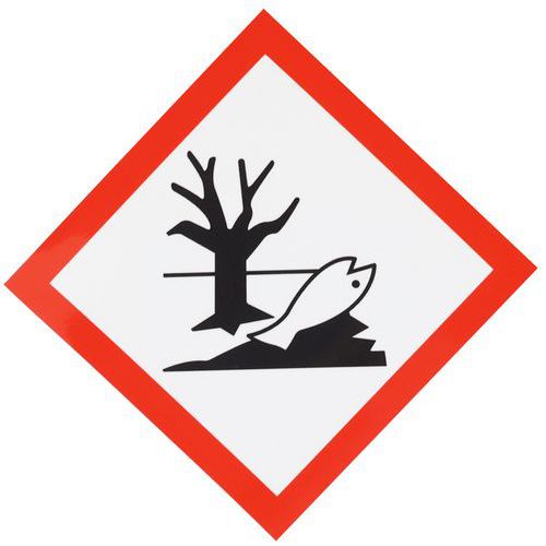 CLP-bord - Milieugevaar - Zelfklevend - 120x120 mm CLP-bord - Milieugevaar - Zelfklevend - 120x120 mm