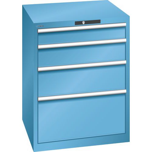 Ladekast 4 laden - Draagvermogen 75 kg - Lista