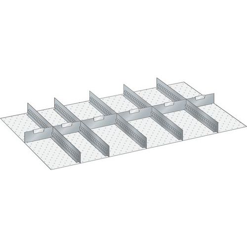 Kit matériel subdivision 64x36E (LxPxH) 1088x612x100mm-Lista Kit matériel subdivision 64x36E (LxPxH) 1088x612x100mm-Lista