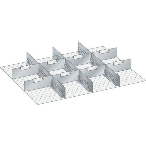Kit matériel subdivision 36x27E (LxPxH) 612x459x75mm -Lista Kit matériel subdivision 36x27E (LxPxH) 612x459x75mm -Lista