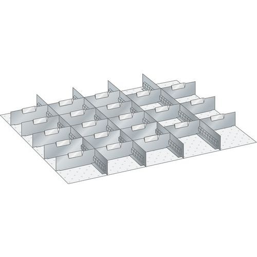Set-indelingsmateriaal 45x36E (bxdxh) 765x612x150 mm - Lista Set-indelingsmateriaal 45x36E (bxdxh) 765x612x150 mm - Lista