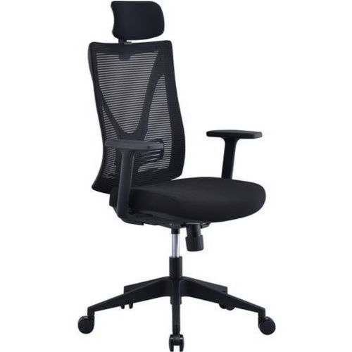 Siège de bureau reconditionné avec accoudoirs ajustables Siège de bureau reconditionné avec accoudoirs ajustables