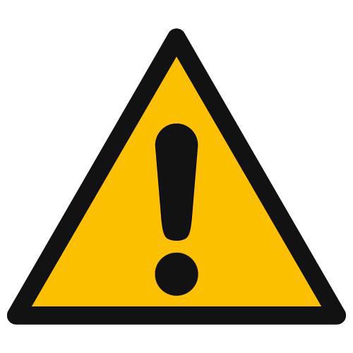Panneau danger - Signal général - PVC - Manutan Expert