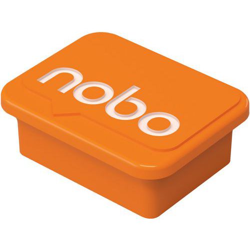 Whiteboard Magneet Nobo Oranje 18x22mm Whiteboard Magneet Nobo Oranje 18x22mm