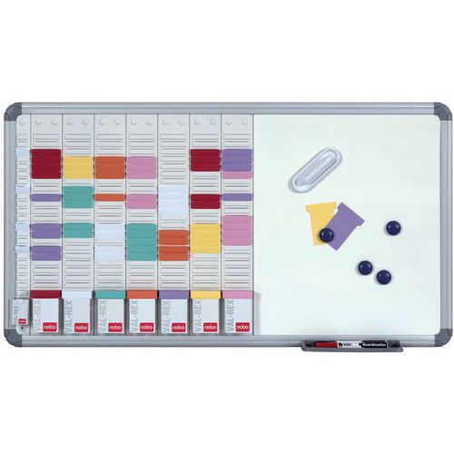 Weekplanner Planningsset met Whiteboard T-Kaart - Nobo Weekplanner Planningsset met Whiteboard T-Kaart - Nobo