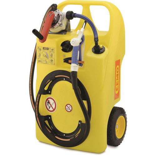 Caddy voor ruitensproeiervloeistof en koelvloeistof 60 l - Cemo Caddy voor ruitensproeiervloeistof en koelvloeistof 60 l - Cemo