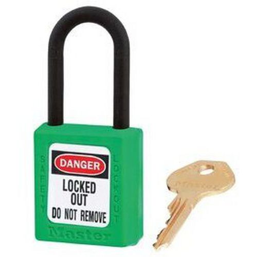 Cadenas s'entrouvrant - Anse nylon diélectrique - Master Lock Cadenas s'entrouvrant - Anse nylon diélectrique - Master Lock