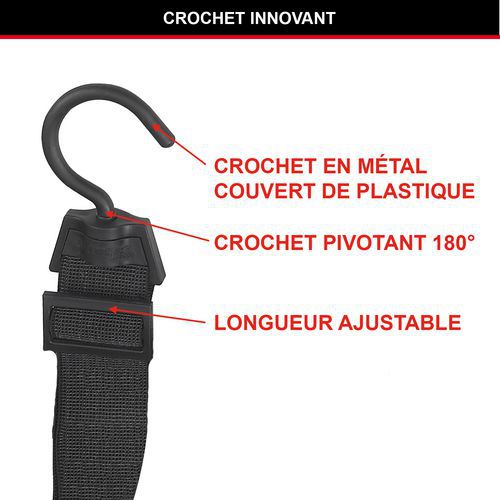 Snelbinder Giant Rotative Hook™ - Master Lock Snelbinder Giant Rotative Hook™ - Master Lock