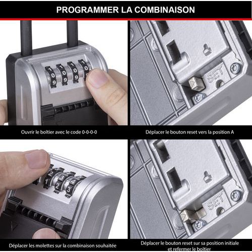 Sleutelkastje met combinatieslot 5480EURD - Master Lock Sleutelkastje met combinatieslot 5480EURD - Master Lock
