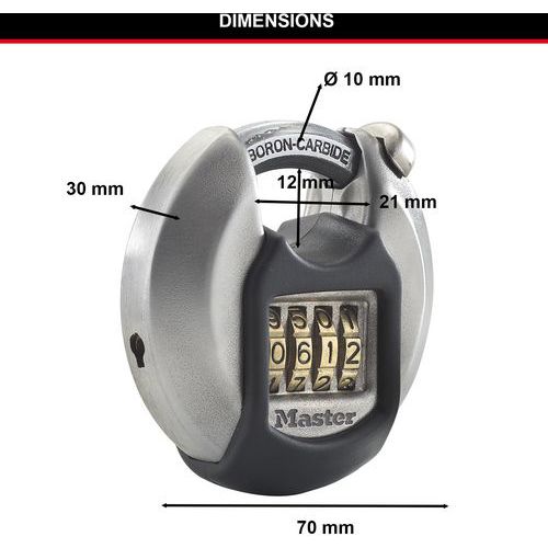 Cijferslot Excell M40EURDNUM - Master Lock Cijferslot Excell M40EURDNUM - Master Lock
