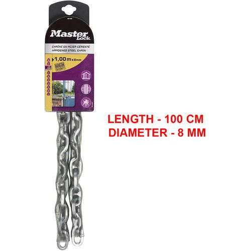 Chaîne en acier cémenté 8016EURD - Master Lock Chaîne en acier cémenté 8016EURD - Master Lock