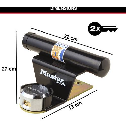 Antidiefstalset voor garagedeur 1488EURRDAT - Master Lock Antidiefstalset voor garagedeur 1488EURRDAT - Master Lock