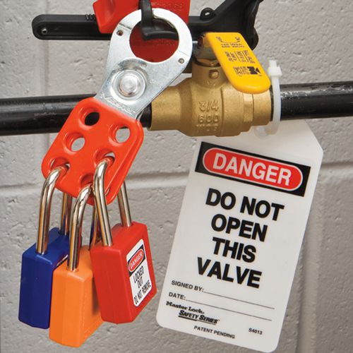 Lockouthangslot met fijne beugel S31RED - Master Lock Lockouthangslot met fijne beugel S31RED - Master Lock