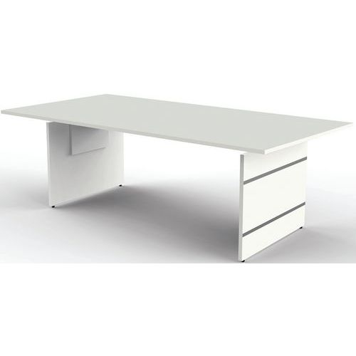 Kerkmann Bureau - Form4 - Houten Paneel Frame - B2000 X D800 X H 680-760mm