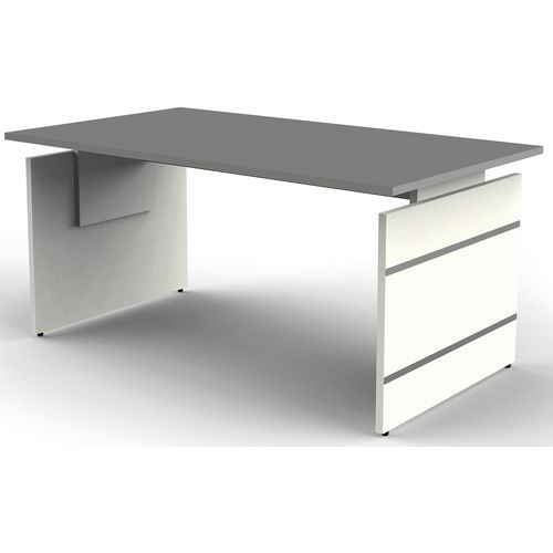 Kerkmann Bureau - Form4 - Houten Paneel Frame - B1600 X D800 X H 680-760mm