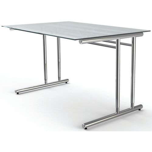 Bureau reglable - Artline cadre cantilever L1200 x P800 x H680-820 mm Bureau reglable - Artline cadre cantilever L1200 x P800 x H680-820 mm