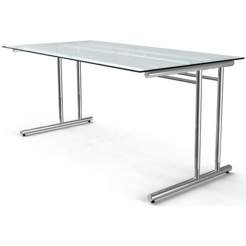 zit/sta bureau Artiline cantilever frame, B 1600xD 800xH 680-820mm zit/sta bureau Artiline cantilever frame, B 1600xD 800xH 680-820mm