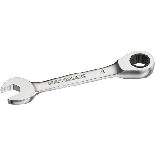 Cle mixte courte a cliquet anti-slip - Stanley Cle mixte courte a cliquet anti-slip - Stanley