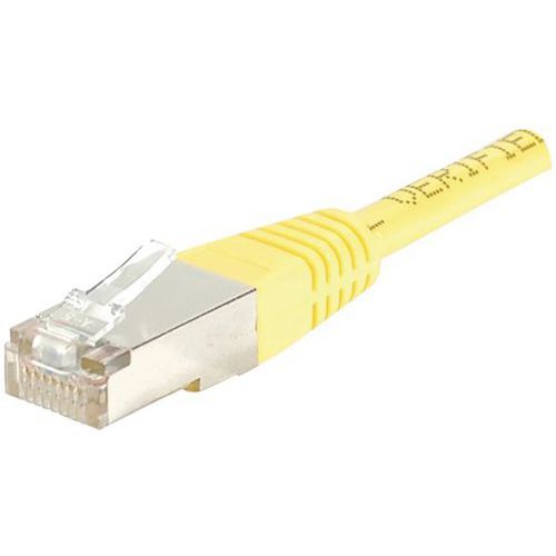 Cordon RJ45 catégorie 6 jaune - Generique Cordon RJ45 catégorie 6 jaune - Generique